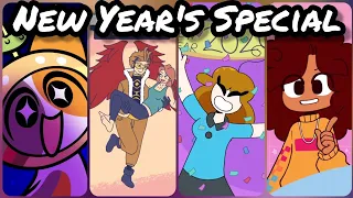 Chikn Nuggit, Starboy.Hen, Zobeebop and MORE! - TikTok Animations // New Year's Special