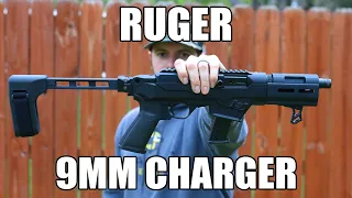 The Compact 9mm Ruger PC Charger Takedown Pistol