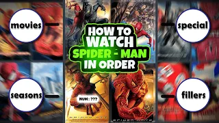 How To Watch Spider Man In Order (2023 - 2024 Updated)