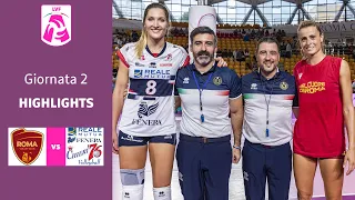 Roma - Chieri | Highlights | 2^ Giornata Campionato 23/24 | Lega Volley Femminile