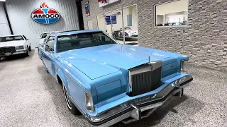 1978 Lincoln Mark V Exterior Walk Around! Factory Sunroof! 460 V8! 4 BBL! Dual Exhaust!