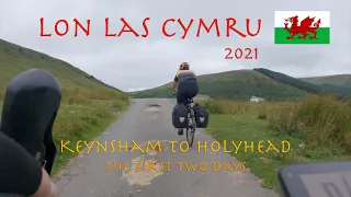 Lon las Cymru, a bikepacking trip across Wales. The first two days.