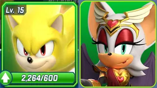 Sonic Forces - Movie Super Sonic Battle: New Mission for Valentine Rouge - All 93 Runners Unlocked