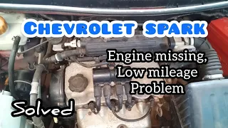 Chevrolet spark engine missing problem || Chevrolet spark low pickup problem