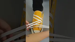 How to tie your shoeslaces  shoes lacing style shoes#shoeslacestyles #shoesfashion #shoes #short