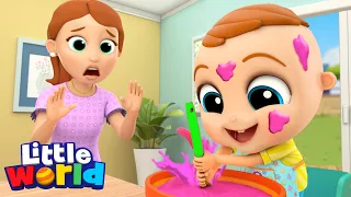 Yes Yes I Can Do It Myself! | Little World Kids Song & Nursery Rhymes