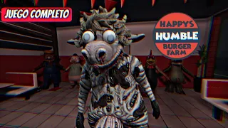 Happy's Humble Burger Farm JUEGO COMPLETO en ESPAÑOL "Full Game" - (Horror Game)