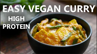 Delicious Vegetable Coconut Curry 🥥 Easy Plant-Based Curry Recipe for Vegans (This is so good!)