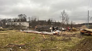 EF-1 tornado rips through homes, barns, power lines in Calhoun County