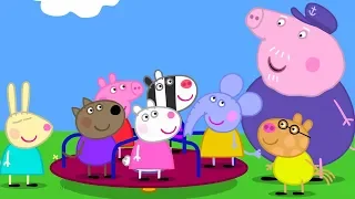 Peppa Pig 🎠 Oyun alanında Büyükbaba 😎 Derleme 10 bölümün hepsi ⭐ Programının en iyi bölümleri