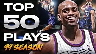 Vince Carter Top 50 Plays 1999 Rookie Season