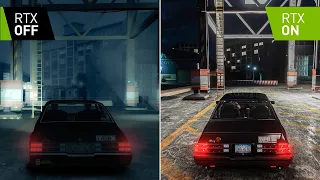 GTA IV 2008 vs 2022 - RTX OFF vs ON Graphics Comparison! GTA IV Remastered Concept [4K 60fps]