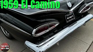 Checking out the Details of a 1959 Chevy El Camino Restoration