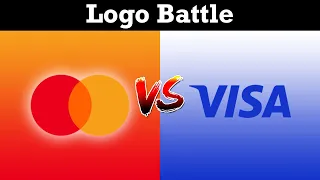 Mastercard VS Visa - Logo Battle