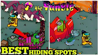 The BEST Hiding Spots in The Fungle Map in Among Us: Hide n Seek Tips and Tricks #8