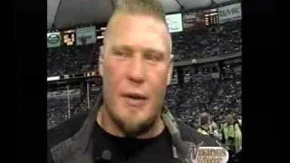 Brock Lesnar at Vikings vs  Ravens game