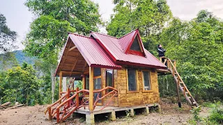 Build a wooden house alone, go bushwalking in the forest