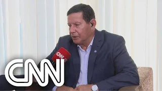 Eleição de Rogério Marinho reestabeleceria equilíbrio, diz Mourão | CNN 360°