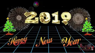 Happy New Year 2019 Countdown Timer with Sound Effects   New Year 2019 Countdown Timer with Voice