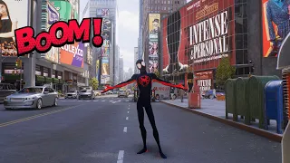 The Most *ANIMATED* suit in SpiderMan 2 (Gameplay and Free roam)