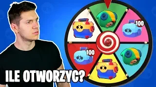 OTWIERAM SKRZYNKI! KOLO FORTUNY DECYDUJE ILE! *Czy Zdobędę Leona?!* Jeż Tritsus Brawl Stars