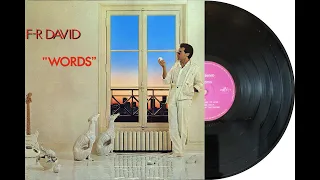 F. R. David - Words(HQ Vinyl Rip)