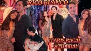GRABI SI RICO BLANCO SA 25TH BIRTHDAY NI MARIS RACAL || IDEAL MAN KA TALAGA RICO BLANCO