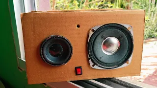 Sound speaker cardboard Box Bluetooth emplifier speaker
