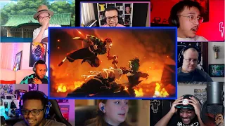 Uzui saves Tanjiro || Demon Slayer Season 2 Episode 17 Reaction Mashup