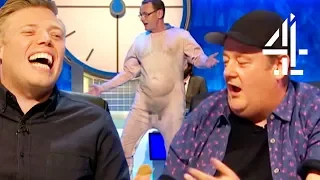 Everyone SHOCKED By Sean Lock's Naked Suit!! | Sean Lock 8 Out Of 10 Cats Does Countdown Pt. 5