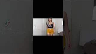 Booty short try-on!!