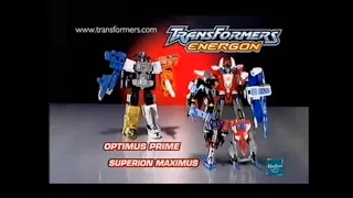 Transformers Energon Optimus Prime And Superion Maximus UK Commercial