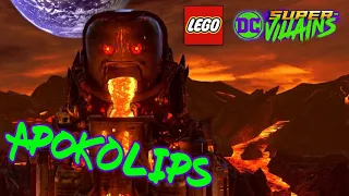 Apokolips Gold Brick, Character and Vehicle Guide for LEGO DC Super Villains