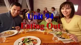 Eating Out Learn English via Listening Level 2 Unit 94