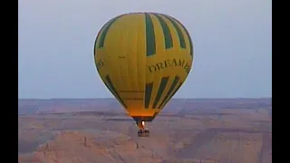 Hot Air Balloon (2012 Sunrise Flight) - Valley of the Kings Luxor Egypt (with Magic Horizons)