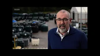 Laurance talking to the BBC | Harlequin Tanks