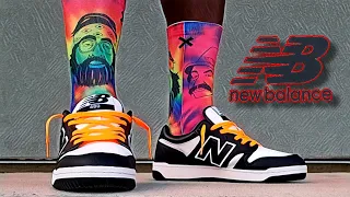 NEW BALANCE 480 REVIEW & ON FEET!!! PANDA VIBES...