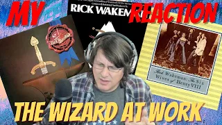 RICK WAKEMAN MARATHON FIRST TIME REACTION to Anne Of Cleves/Merlin The Magician/White Rock