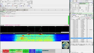 RY7KU радиосвязь RTTY 40m digital. Работа модулем UR5EQF