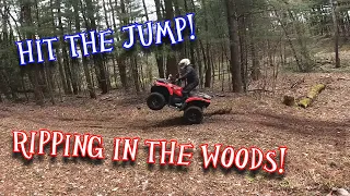 Am I getting air?! - ATV trail riding - Can Am Renegade 1000 xxc - Polaris Scrambler XP 850 - CFmoto