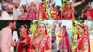 Ushna Shah Looks Ethereal In Red On Her Wedding Day | Ushna Shares Beautiful Video From Her Wedding.