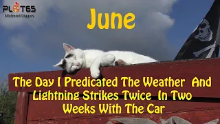 Predicting the weather and Lightening strikes twice with the car