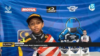 FIM MiniGP: Qabil Juara Dunia, pahat sejarah di Valencia