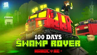 100 DAYS ON A ROVER IN A DEAD SWAMP IN MINECRAFT