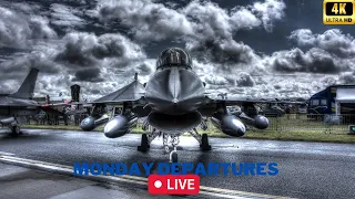 1st Anniversary at #RIAT Departures 2023 LIVE🔴 MONDAY  |17.07.2023| #live #airshow  #military