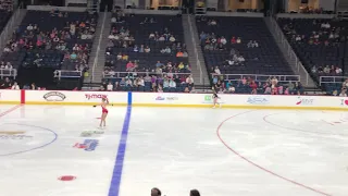 Mirai Nagasu Short Program Warm Up  2019 Aurora Games