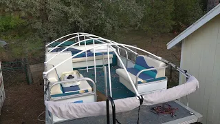 diy, The Best Pontoon Boat Cover Support