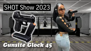 ( SHOT Show 2023 ) New Gunsite Glock 45 w/ Holosun HE509T-RD X2