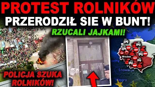 ROLNICY SĄ POSZUKIWANI ZA PROTEST WE WROCŁAWIU!