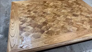 Unbelievable Woodworking Idea Project // How To Build A Super Beautiful Giant Coffee Table